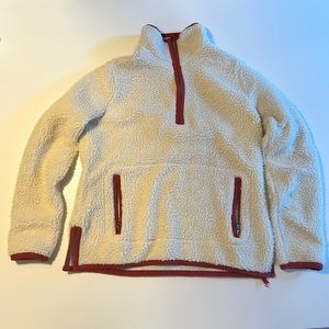 Marine layer quarter zip jacket